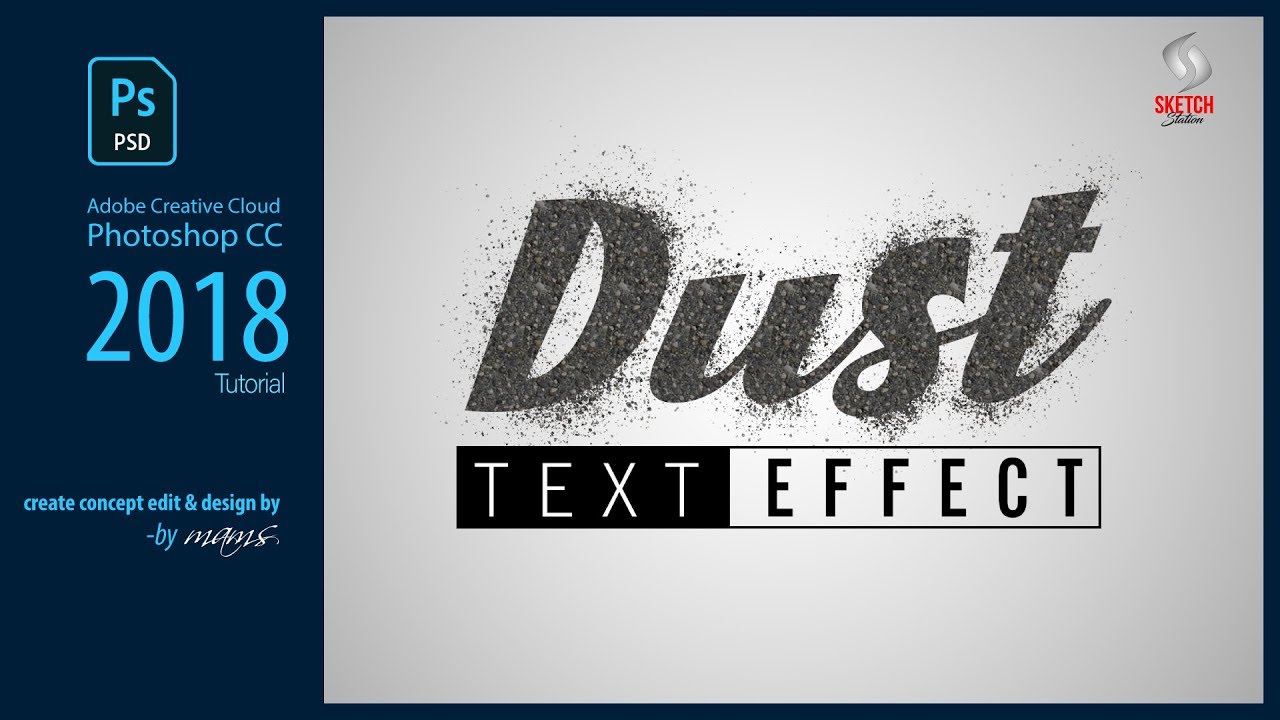 text effects in photoshop cc